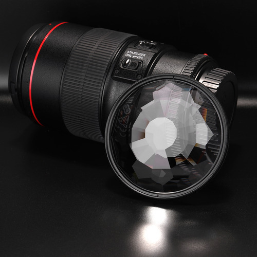 Accesorios de caleidoscopio variable para fotografía con prismas