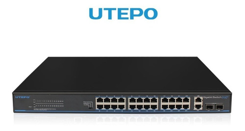 Switch Poe Utp3-gsw2404ts-p420 24 Puertos Poe Gigabit-utepo