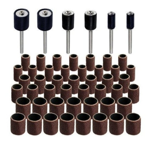 Jumbo 51pc Kit De Lijado De Tambores - Se Adapta A Dremel -