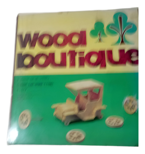 Juego De Armar Auto Madera Balsa Nuevo Wood Boutique