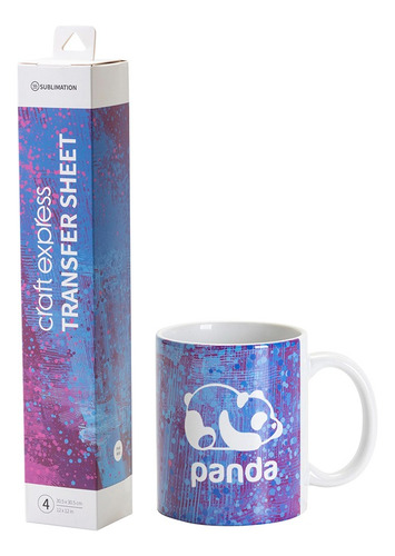 Transfer Sublimable Craft Express Grande Niebla Rosa