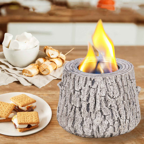 Tigela De Mesa Lareira De Mesa Portátil Para Interior E Exte