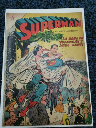 Cómic La Boda De Superman Editorial Novaro #83 Año 1956