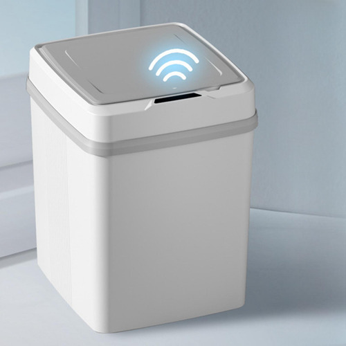 Bote De Basura Automático De 12l Para Baño, Cocina,