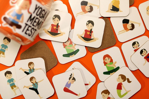 Imagen 8 de 8 de Juego Yoga Para Niños Memotest