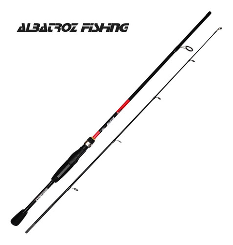 Imagem 9 de 9 de 2 Varas Carbono Molinete Ágata S562 6-12lb 1,68m Albatroz