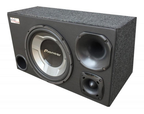 Caixa Trio Pioneer Ts-w3060br + Driver D250x + Tweeter St200