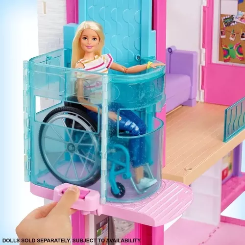 Casa Anos 90 Barbie Luxo 3 Andares