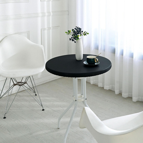 Cubierta De Mesa De Café En Casa Mat De Mesa Negro L