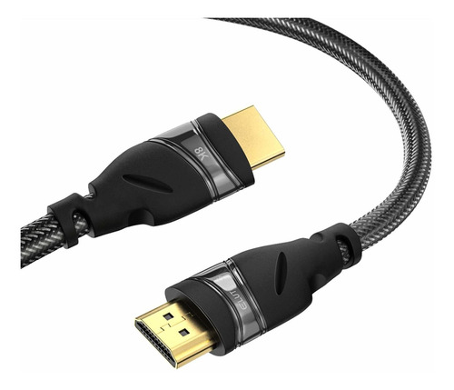 Cable Hdmi De 8k 6ft (2m), Eluteng Hdmi 2.1 Cable 8k60hz 4k1