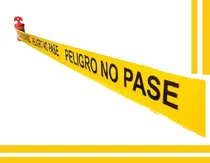 Comprar Cinta Perimetral No Pase Peligro Amarilla Rollo 300m X Bulto