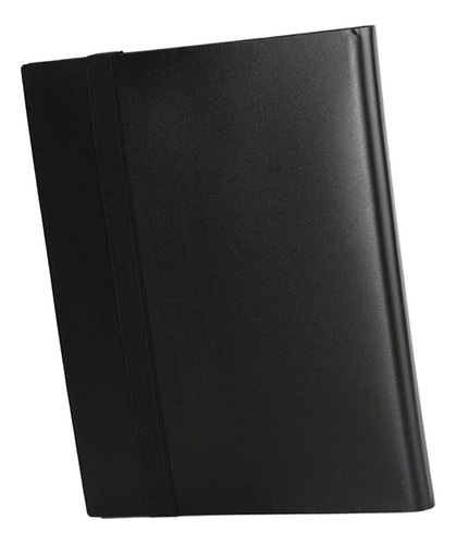 Fichário De Cartão De Negociação 4 Bolso Coleção Preto