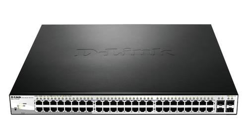 Switch D-link Dgs-1210-52p 52 Puertos Gigabit Voip Layer 2