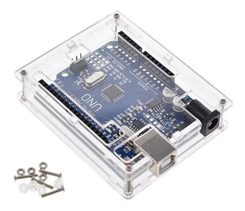 Imagen 1 de 1 de Case Carcasa Acrilico Para Arduino Uno