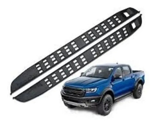 Estribos Fijos Metal Conversion Raptor Ford Ranger 2013-2022