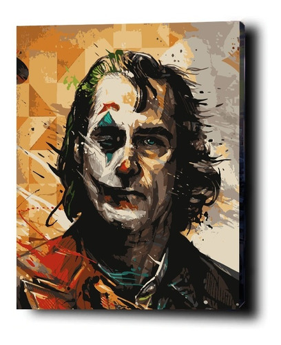 Pintura Por Números Calidad Premium: Joker. Kitart