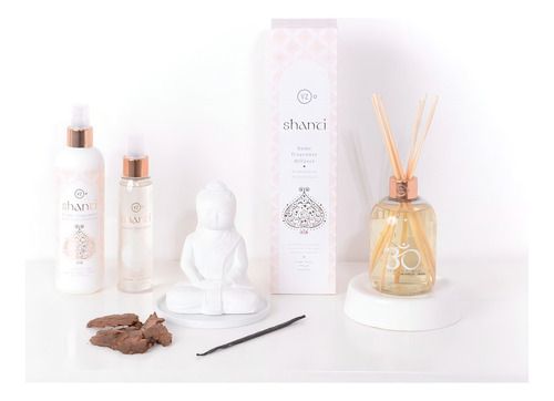 Aromatizador Ambiente Shanti Vz Sandalo Vainilla 280ml