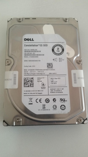 Hd Dell 2tb Sas 6g 7.2k 3,5 9st248-251 St32000445shs 0w350k