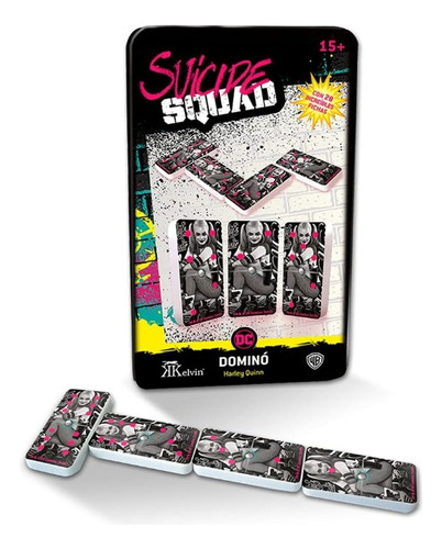 Juego De Mesa Domino Escuadron Suicida Harley Quinn