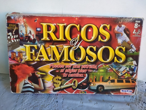 Juego De Mesa Ricos Y Famosos