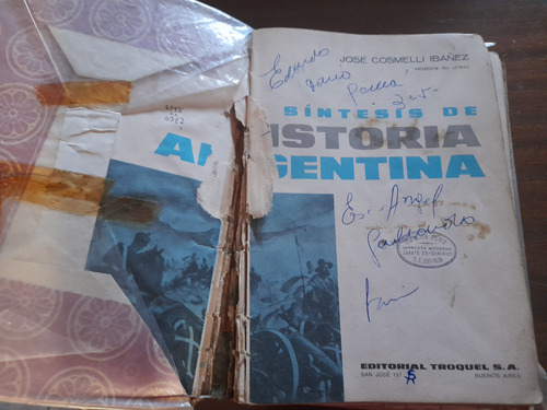 Libro Sintesis De La Historia Argentina