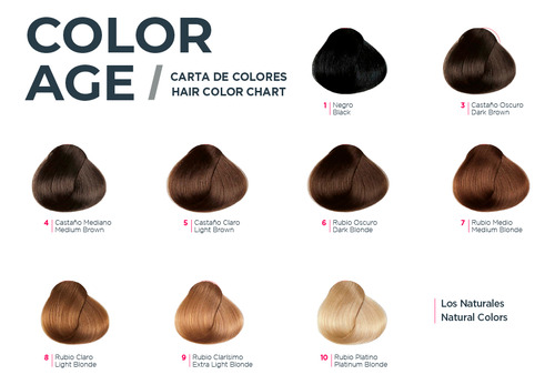 Tintura En Crema Tono 10 Rubio Platino Color Age X60ml