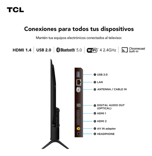 Smart TV 43 TCL Full HD QLED 43S5K