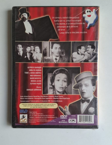 El Fantasma De La Opereta, Con Amelita Vargas (dvd)
