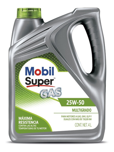 Mobil Super Gas  25w-50