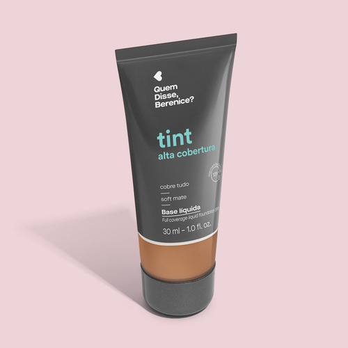 Quem Disse, Berenice? Base Tint Alta Cobertura Cor 240f 30ml