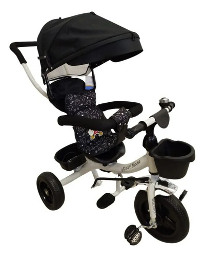 Triciclo Disney Con Asiento Giratorio Y Manija Direccional