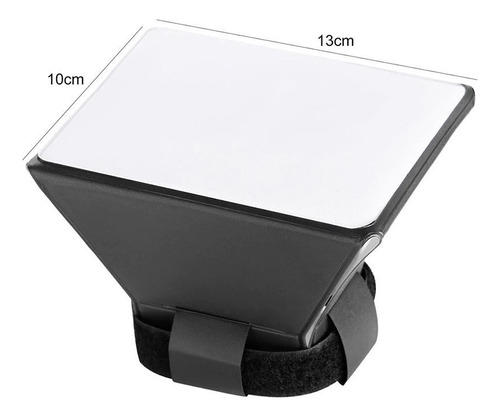 Kit 2 Difusores Softbox Universal Flash Fotografía Speedlite