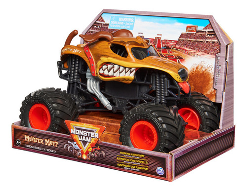 Monster Jam 2021 Spin Master - Monster Mutt Escala 1:24