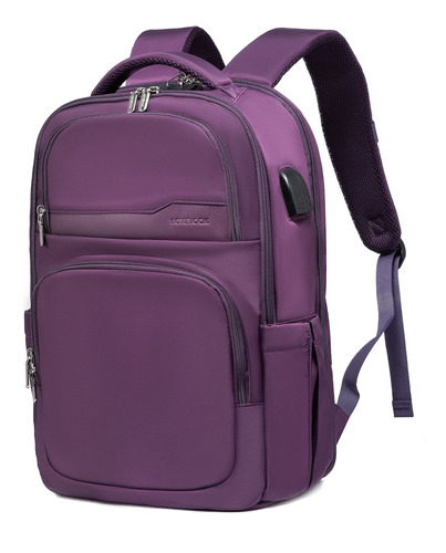 Lovevook Mochila Para Laptop Antirrobo Purpura