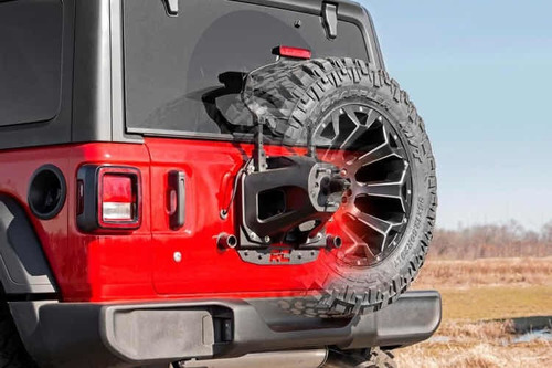 Extension Porta Llanta De Refaccion Jeep Wrangler Jl 2019