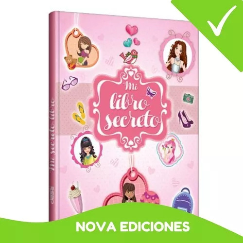 Diario Y Agenda Para Niñas Mi Libro Secreto Nuevo Y Original