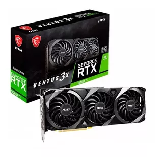 Tarjeta De Video Msi Rtx 3060ti Ventus 3x 8gb Oc G6 256b P4