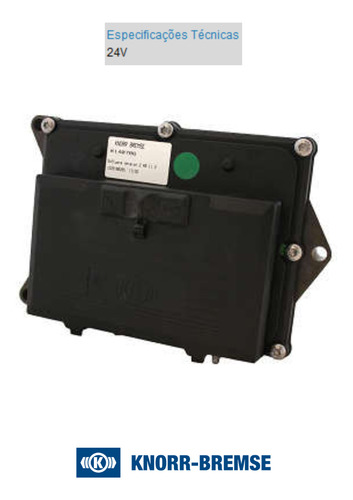 Módulo Abs 24v Unidade Comando Ecu Carretas Knorr K140786v01