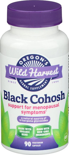 Oregon S Wild Harvest Black Cohosh Suplemento De Hierbas Org