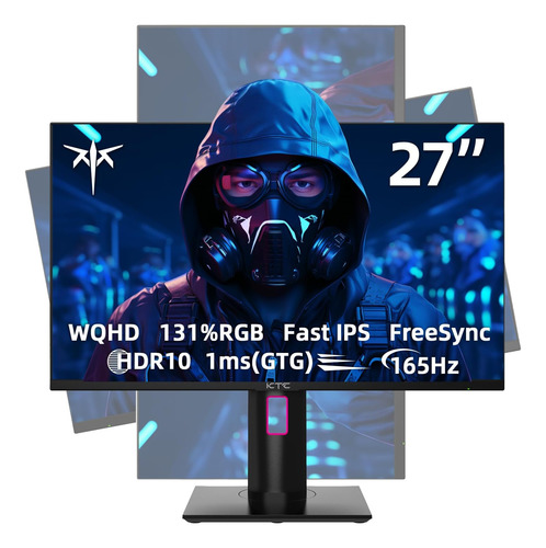 Monitor Para Juegos Ktc 27 2k 165hz - Monitor De Computadora
