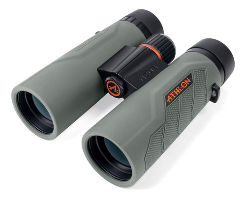 Athlon Optics Neos G2 - Binoculares Grises Hd De 8 X 42 Para