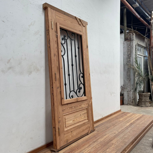 Puerta De Entrada En 1 Hoja Colonial - Cod: 6058