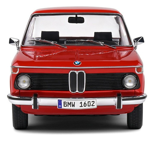 Miniatura Carro Bmw 1602 1971 1:18 Solido Vermelho