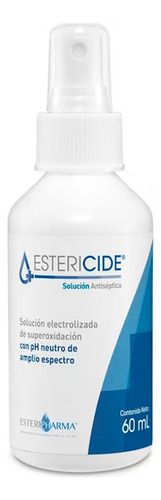Estericide Antiséptico Solución 60ml Tatuajes Perforaciones