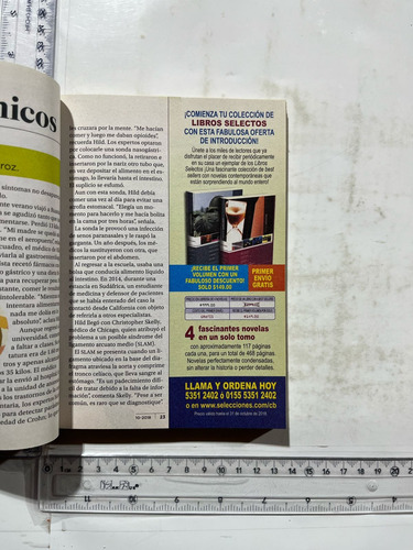 Revista Selecciones No. 935 Octubre 2018 (Usado)
