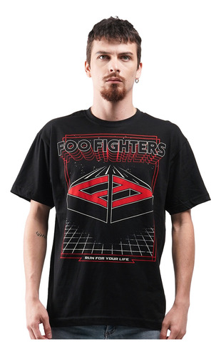 Camiseta Foo Fighters Run For Your Life Rock Activity