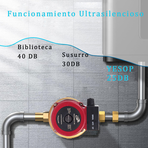 Bomba Presurizadora De Agua Para 2 Servicios Simultáneo Aumenta Presión - 11m 160w