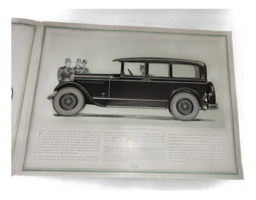 Studebaker 1928 Linea Completa Catalogo Original (Usado)