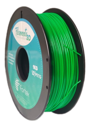 Filamento Pet-g 1,75 Mm 1kg - Verde (green) C/nf