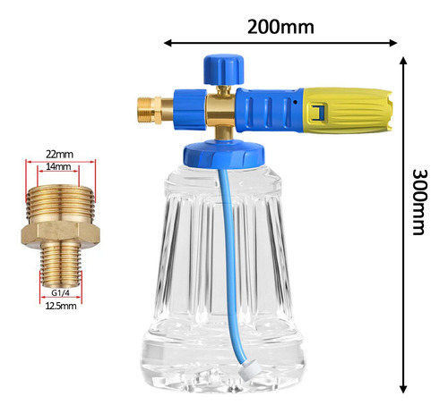 Accesorio De Rociador De Espuma Para Lavado De Estilo E